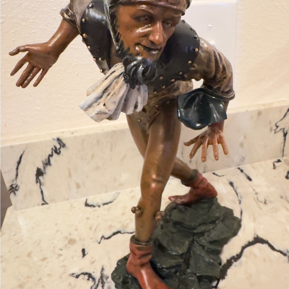 Erasmus Grasser Moriskentänzer Replica Figurine - 12" Moorish Dancer Sculpture